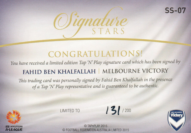 Fahid Ben Khalfallah back