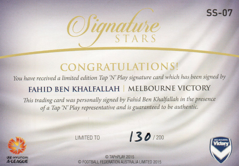 Fahid Ben Khalfallah back