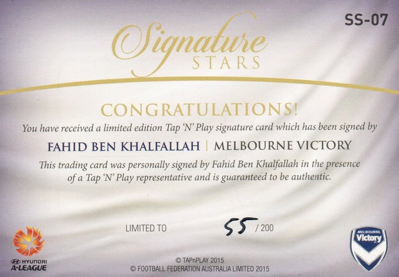 Fahid Ben Khalfallah back