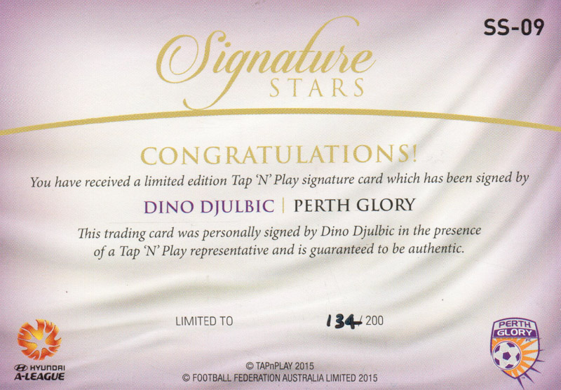 Dino Djulbic back