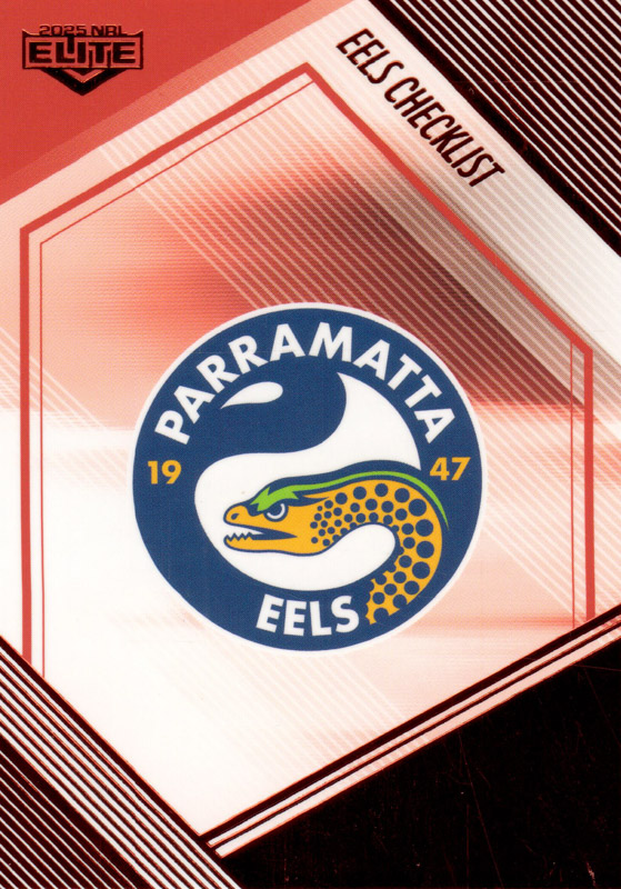 Eels Checklist