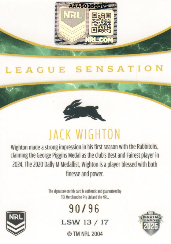 Jack Wighton back