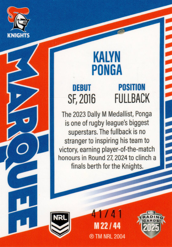 Kalyn Ponga back