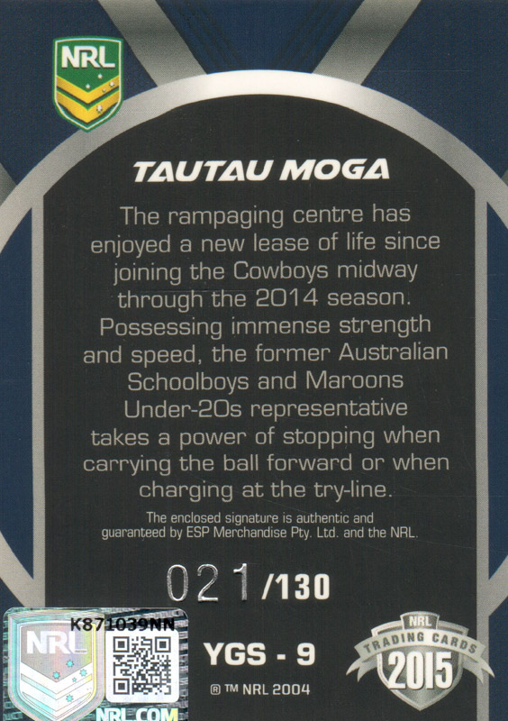 Tautau Moga back