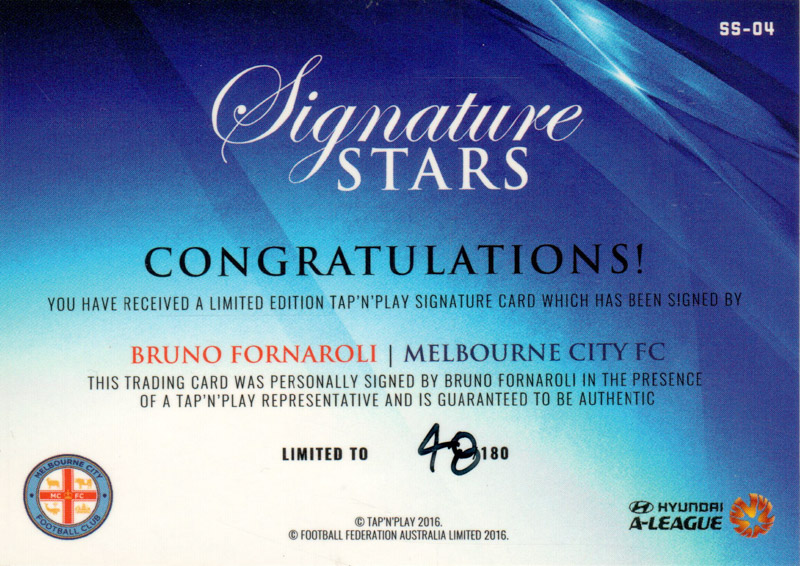 Bruno Fornaroli back