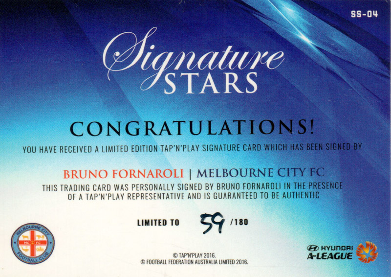 Bruno Fornaroli back