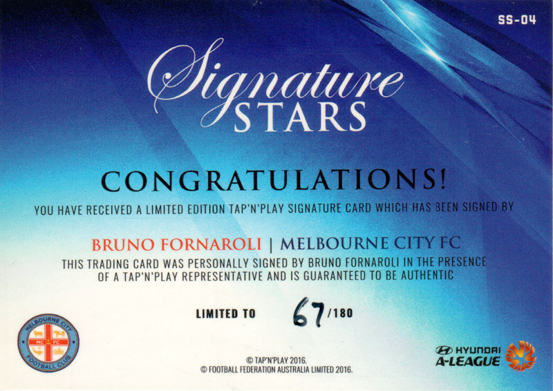 Bruno Fornaroli back