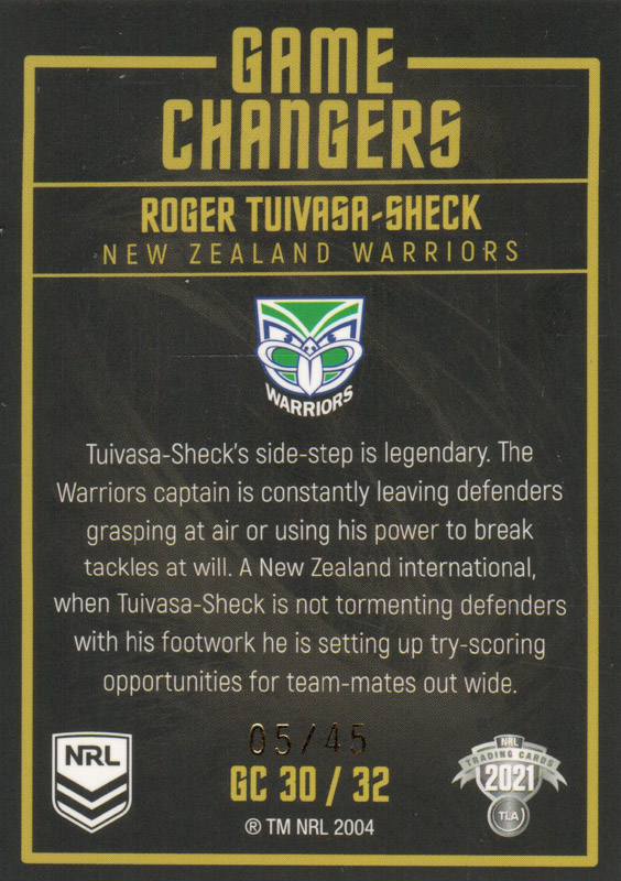 Roger Tuivasa-Sheck back