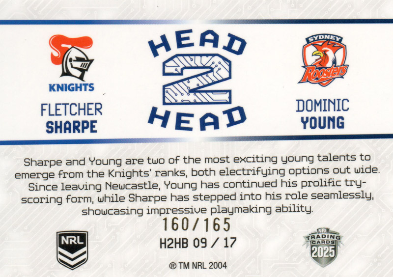 Fletcher Sharpe & Dominic Young back