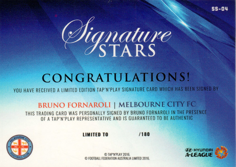 Bruno Fornaroli back