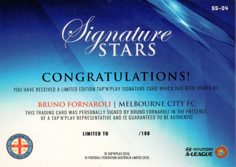 Bruno Fornaroli back