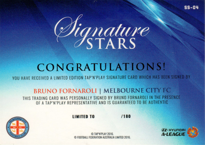 Bruno Fornaroli back