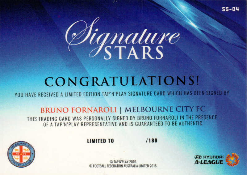 Bruno Fornaroli back