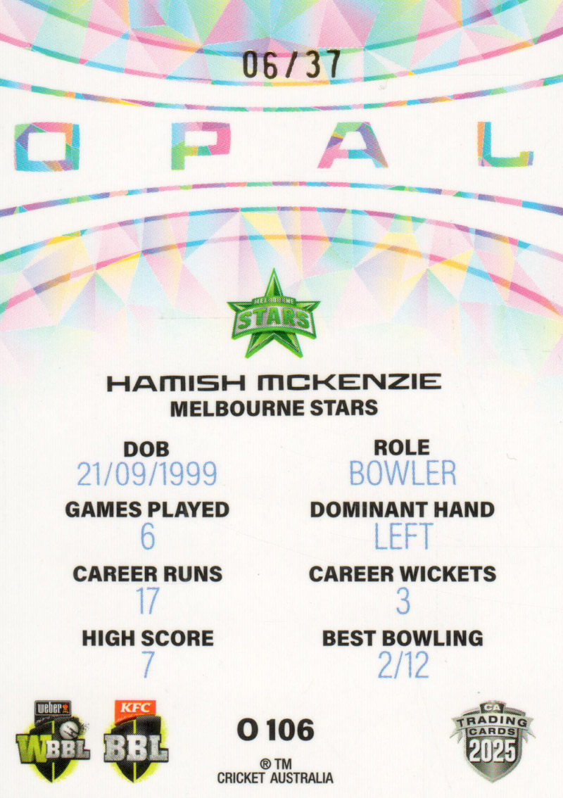 Hamish Mckenzie back