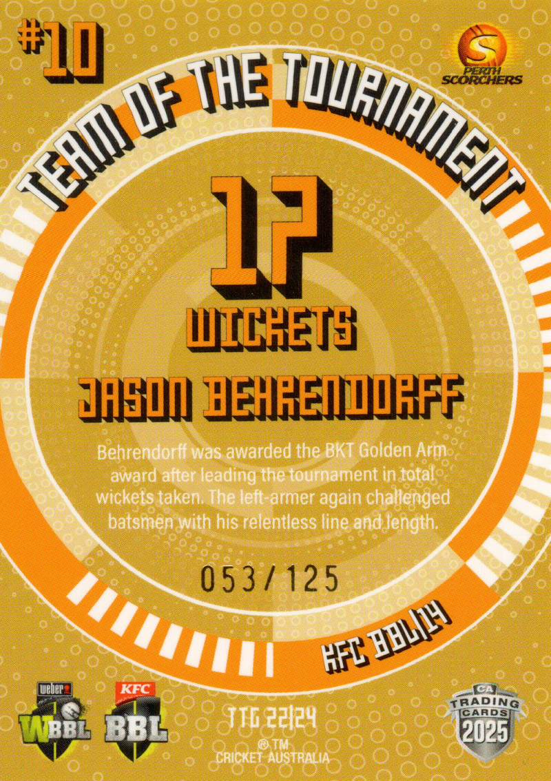 Jason Behrendorff back