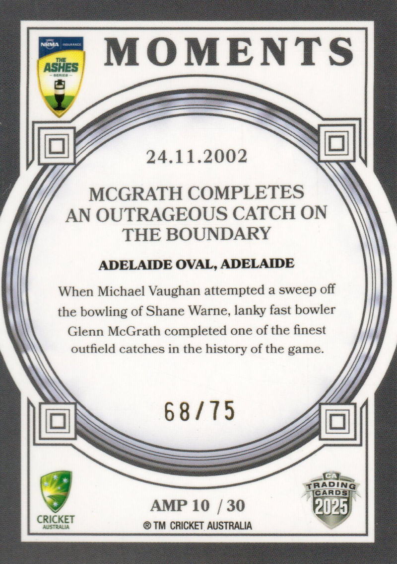 24.11.2002 - Adelaide Oval back