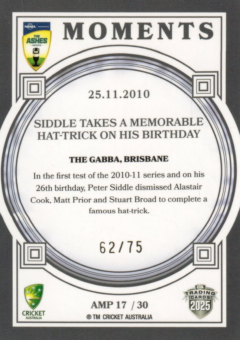 25.11.2010 - The Gabba back
