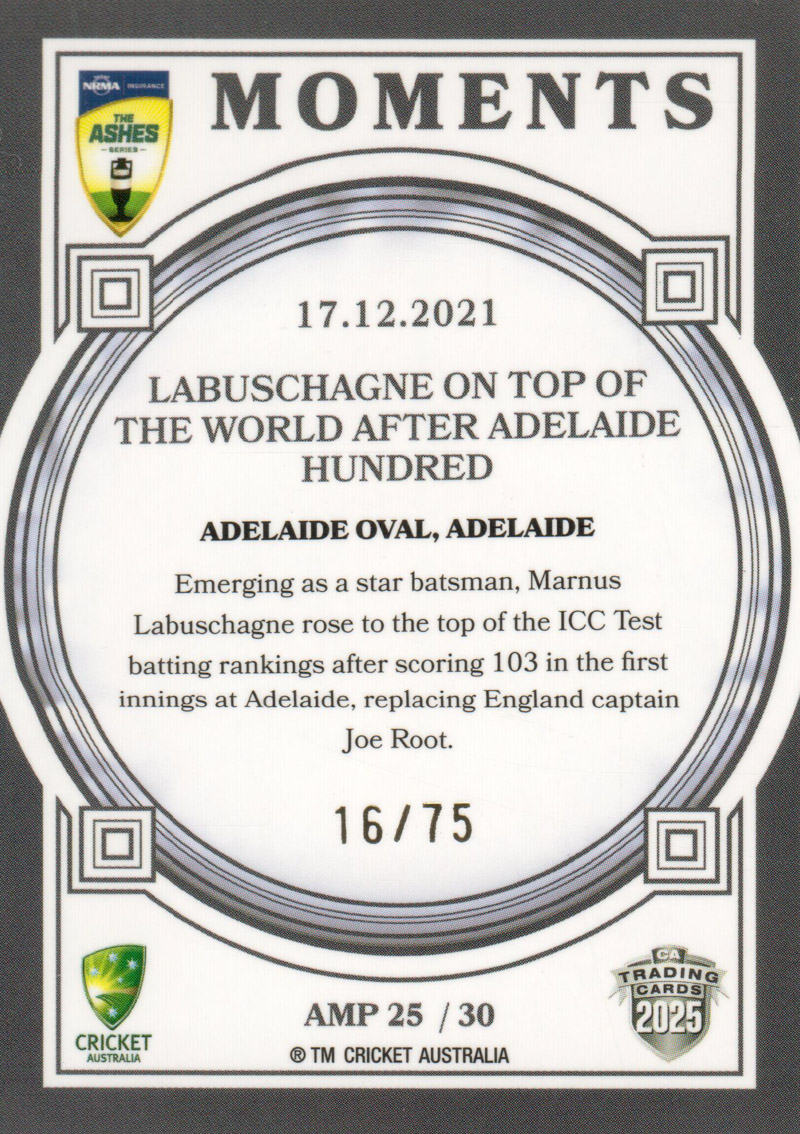 17.12.2021 - Adelaide Oval back