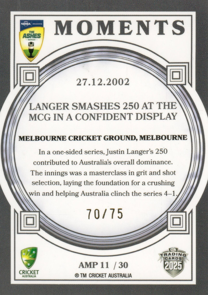 27.12.2002 - MCG back