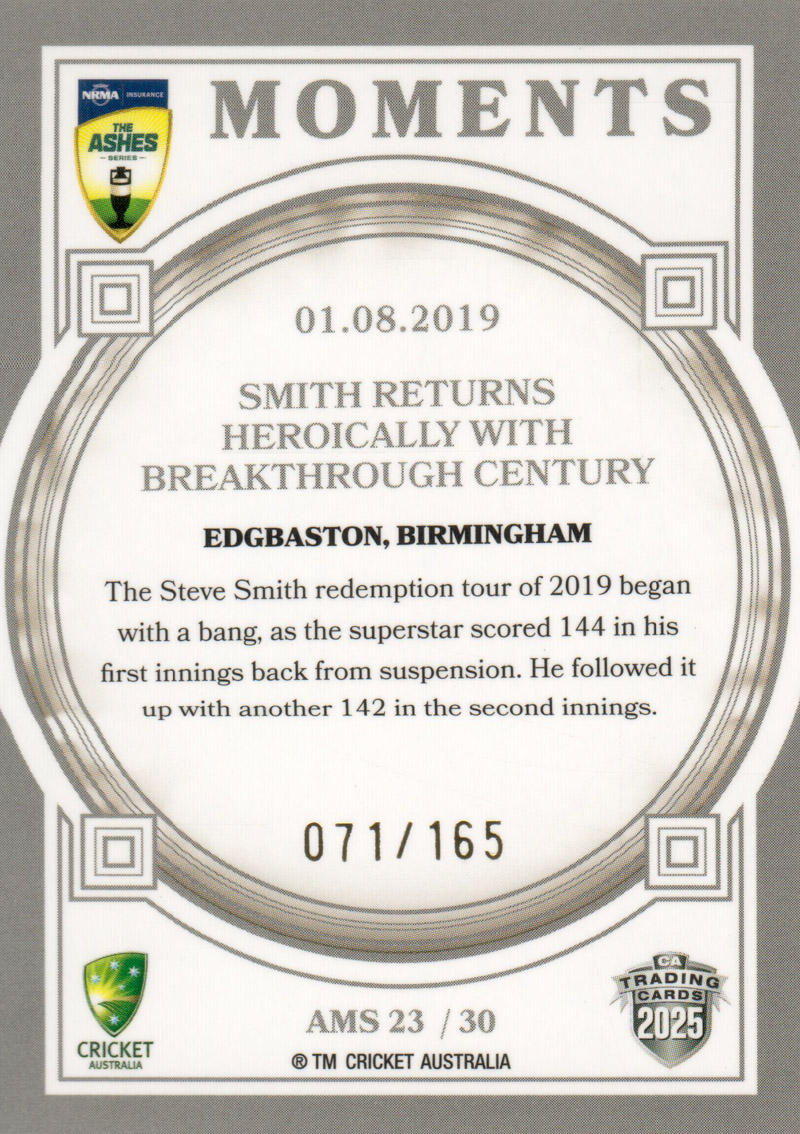 01.08.2019 - Edgbaston back