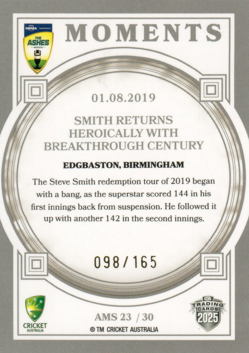 01.08.2019 - Edgbaston back