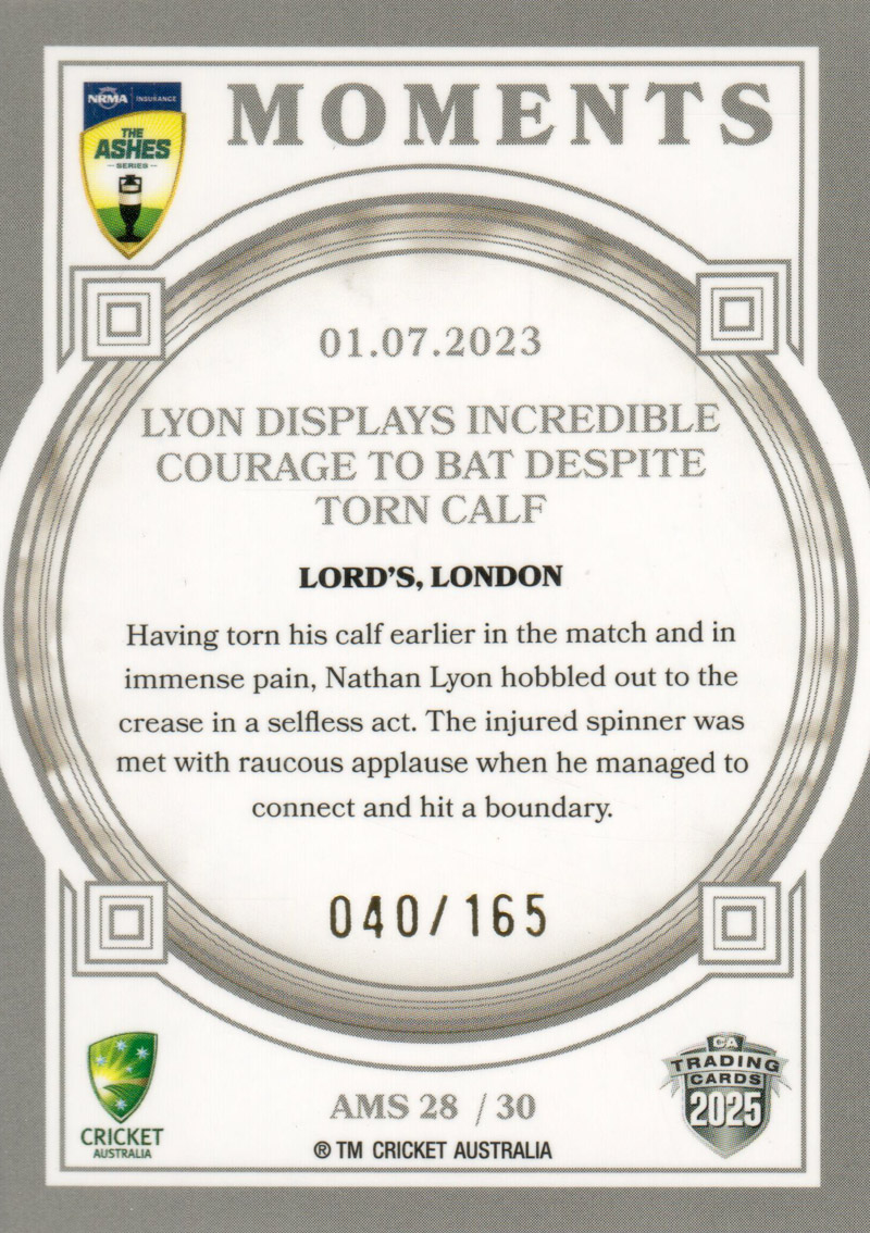 01.07.2023 - Lord’s back