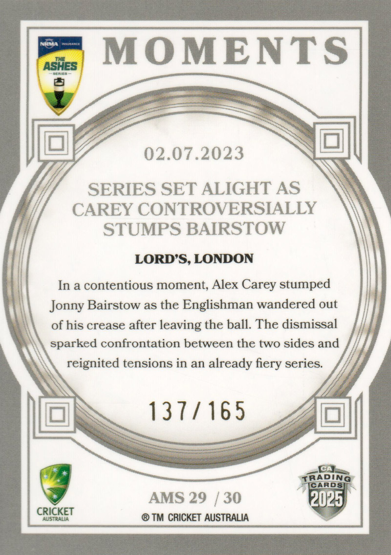 02.07.2023 - Lord’s back