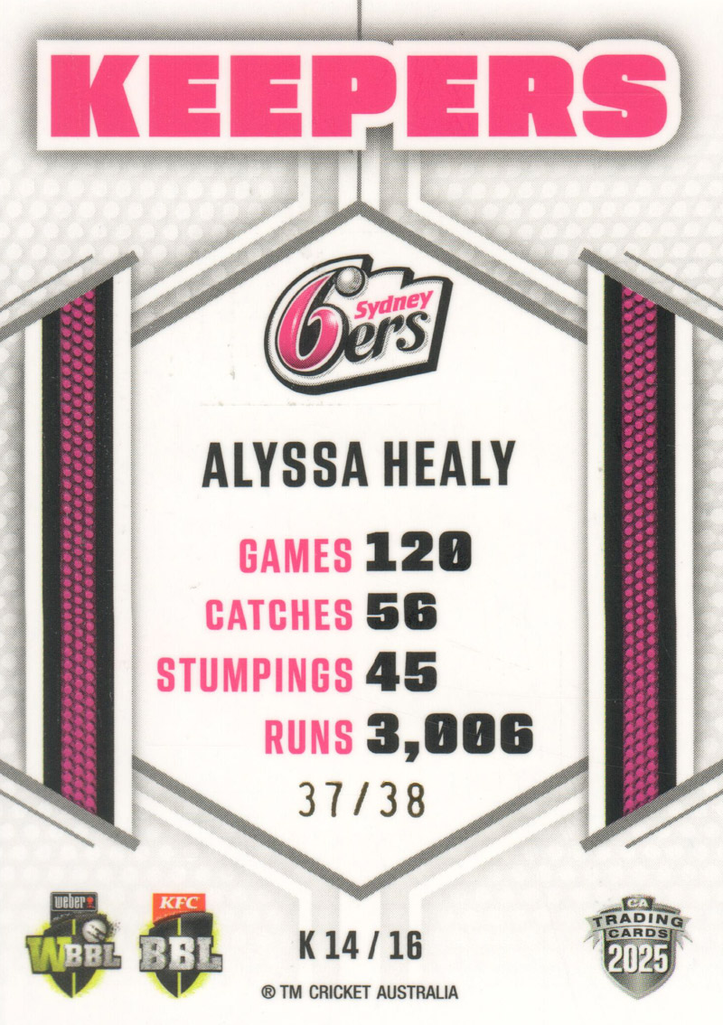Alyssa Healy back