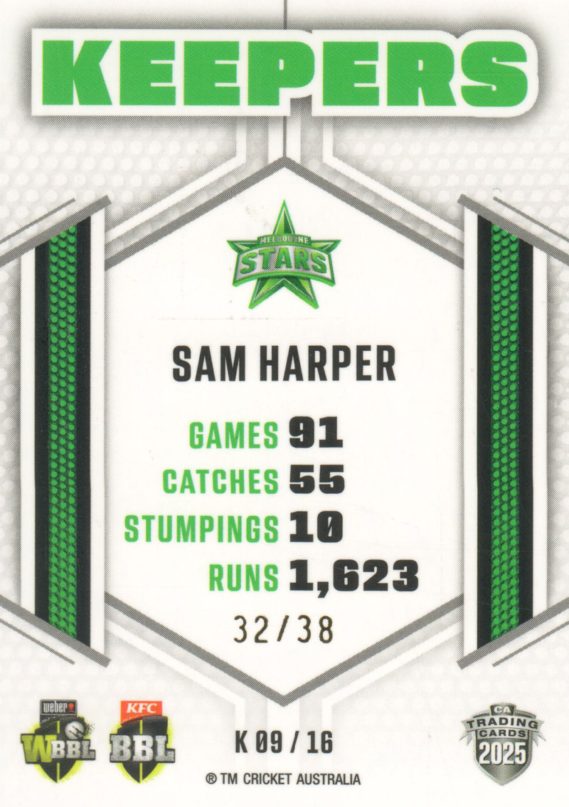 Sam Harper back
