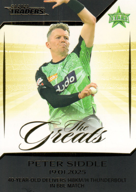 Peter Siddle – 19.01.2025