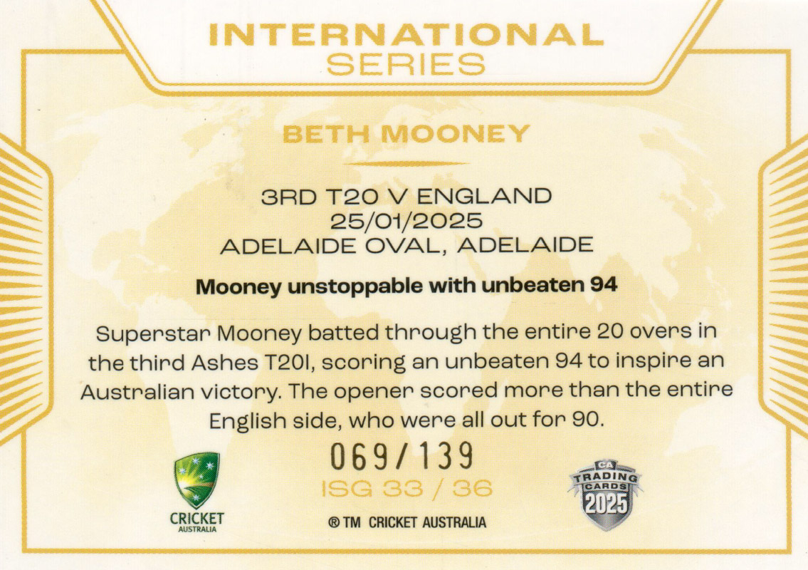 Beth Mooney back