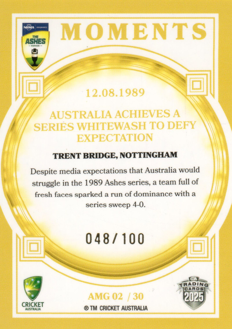 12.08.1989 - Trent Bridge back