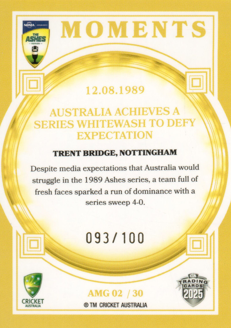 12.08.1989 - Trent Bridge back