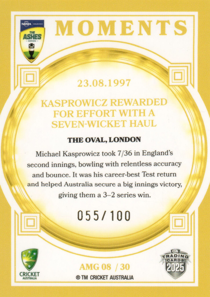 23.08.1997 - The Oval back