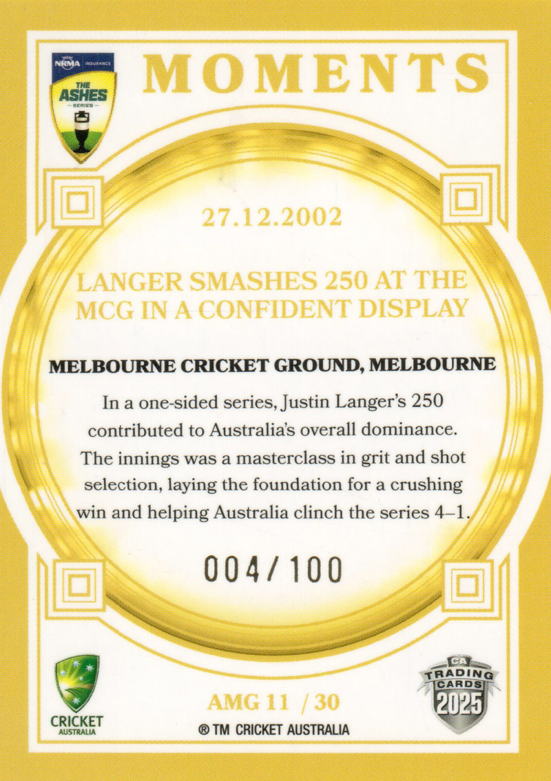 27.12.2002 - MCG back