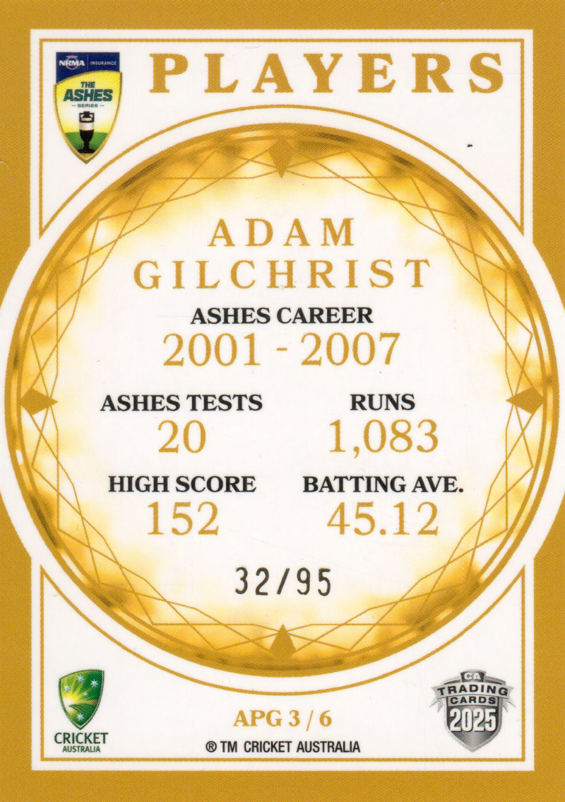 Adam Gilchrist back