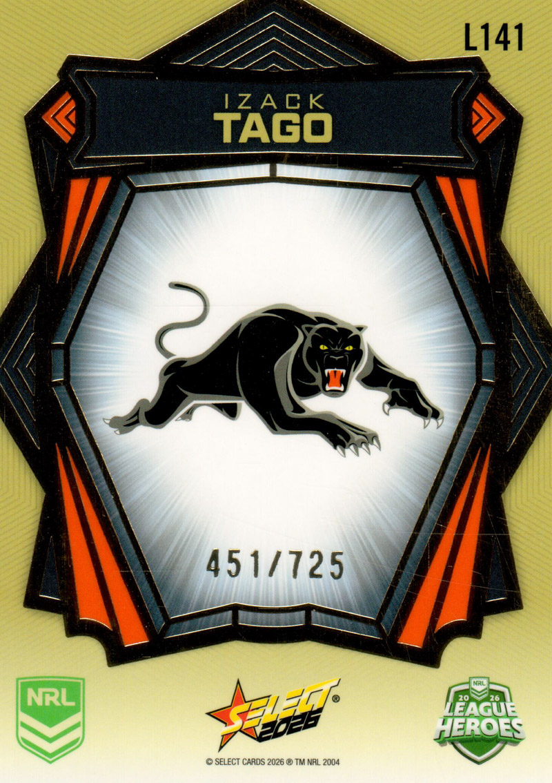 Izack Tago back