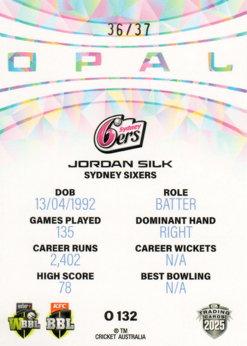Jordan Silk back