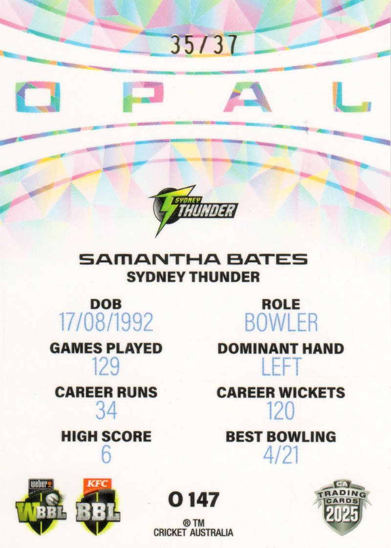 Samantha Bates back