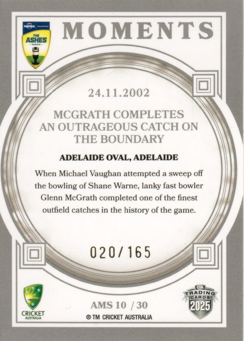 24.11.2002 - Adelaide Oval back