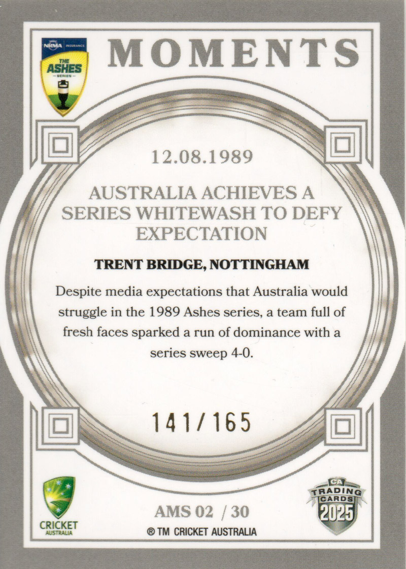 12.08.1989 - Trent Bridge back