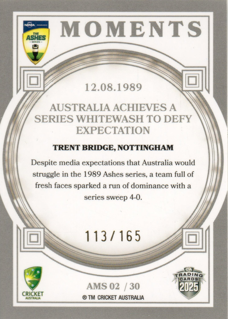 12.08.1989 - Trent Bridge back