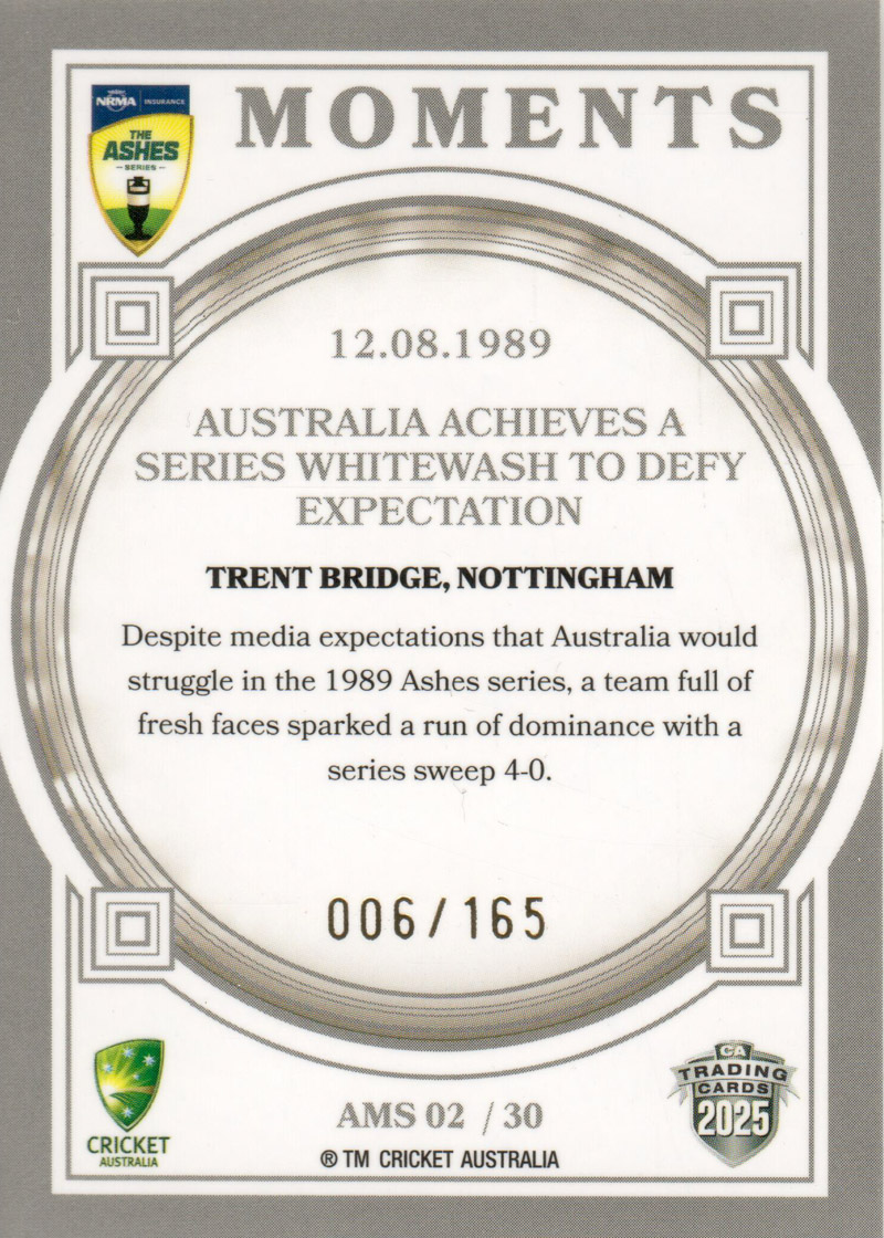 12.08.1989 - Trent Bridge back