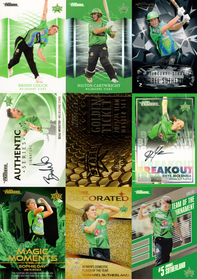 Melbourne Stars Master Set