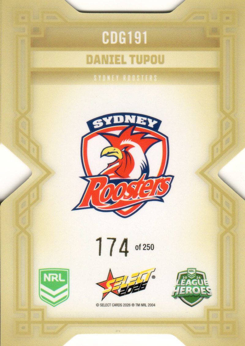 Daniel Tupou back