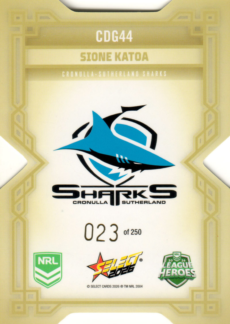 Sione Katoa back