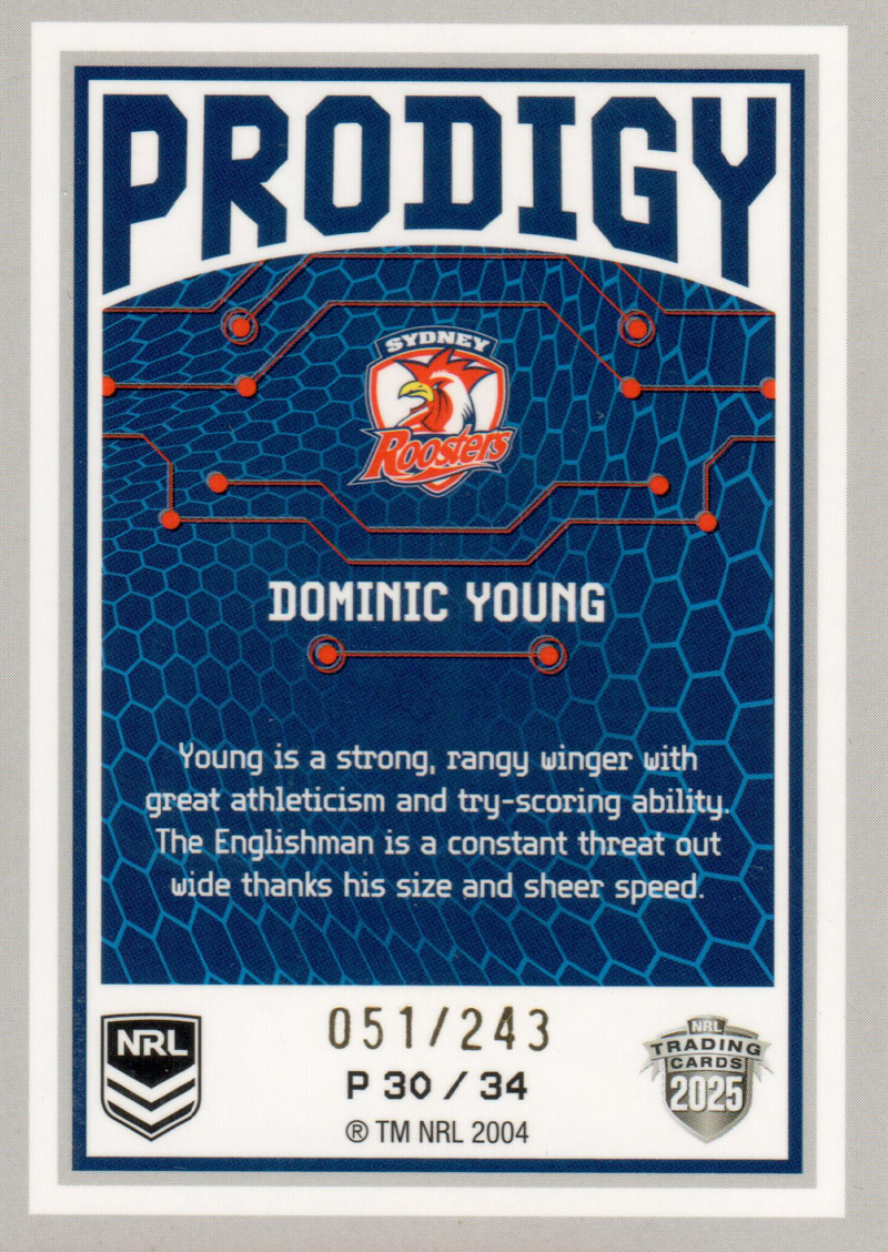 Dominic Young back