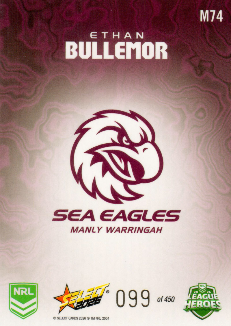 Ethan Bullemor back