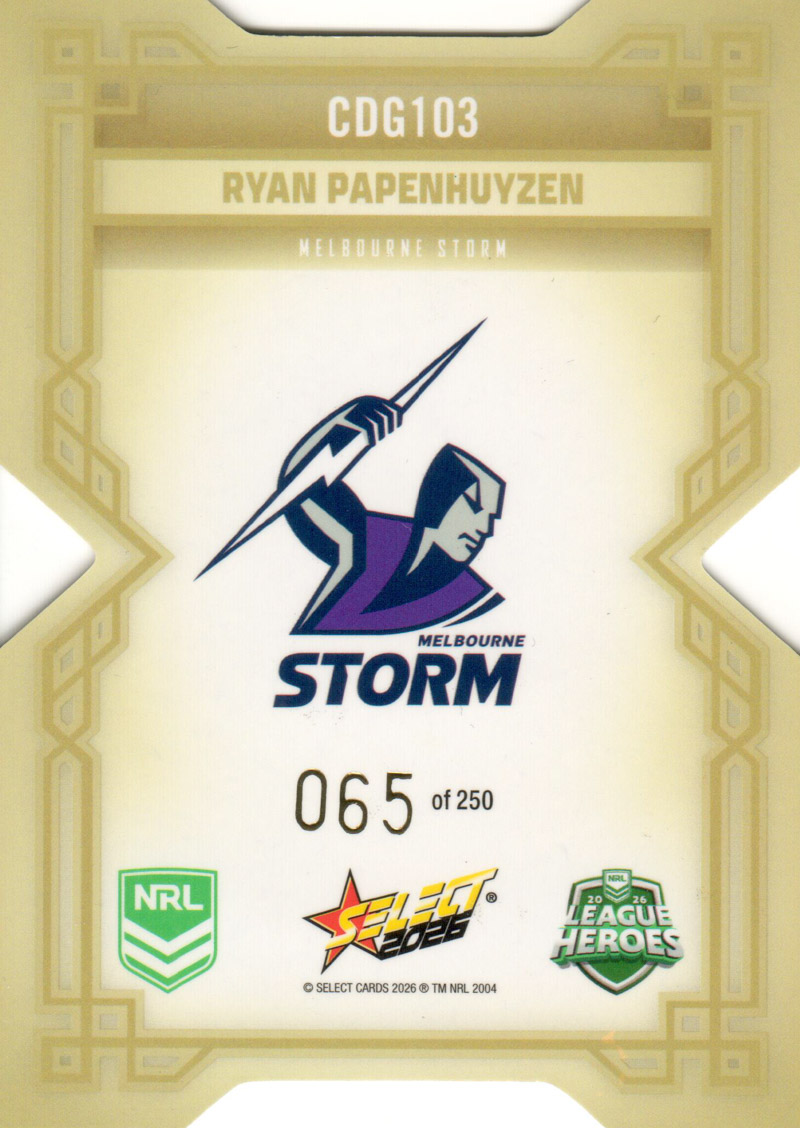 Ryan Papenhuyzen back