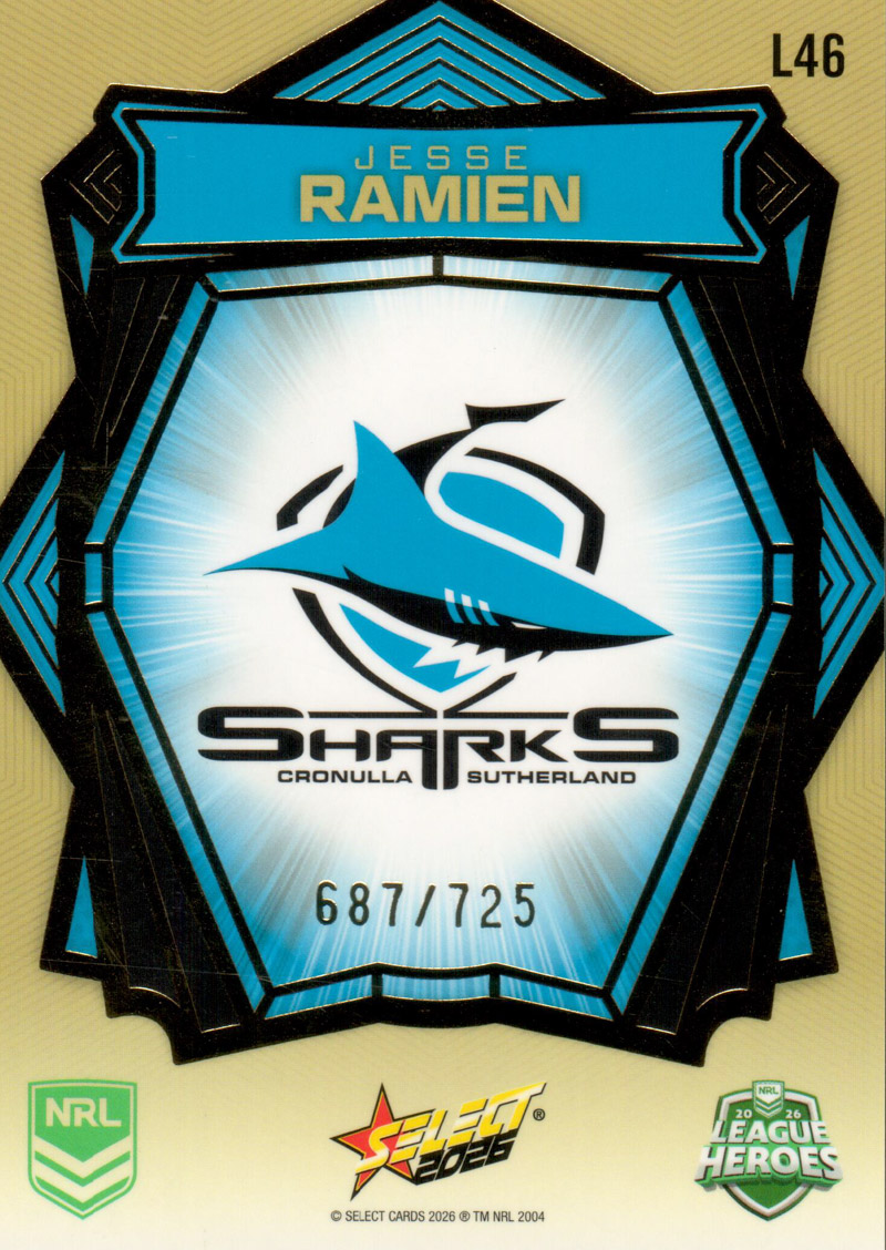Jesse Ramien back